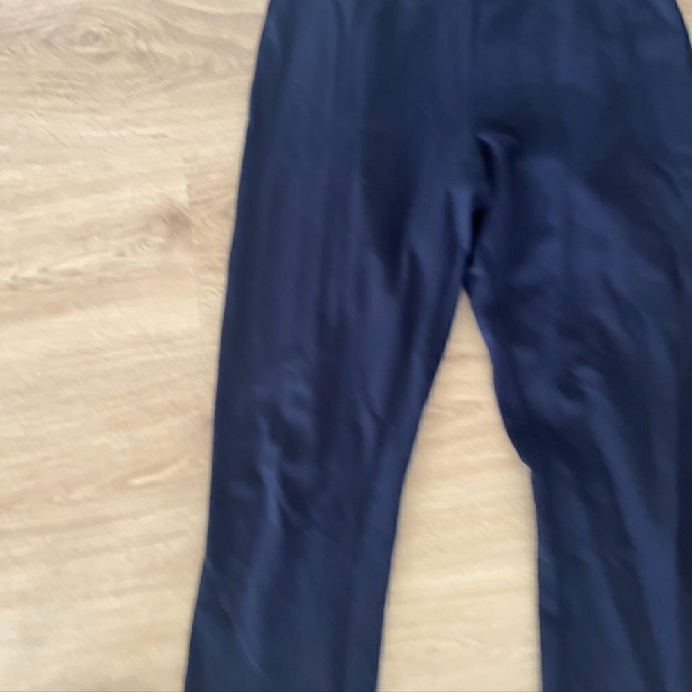 J. Crew Pixie Pant in Ponte Stretch in Navy Size 4 - Picture 4 of 9